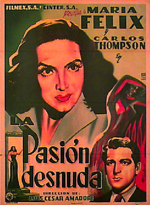 Naked Passion Original Mexican B Movie Poster Posteritati Movie
