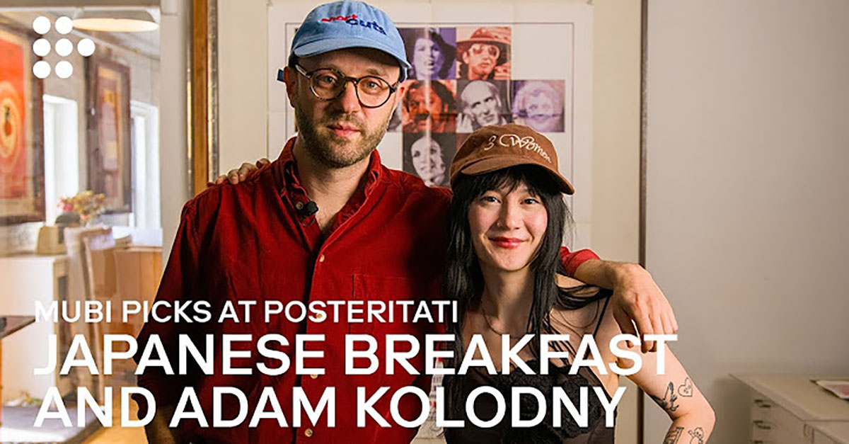 Watch: Japanese Breakfast on MUBI Picks at Posteritati