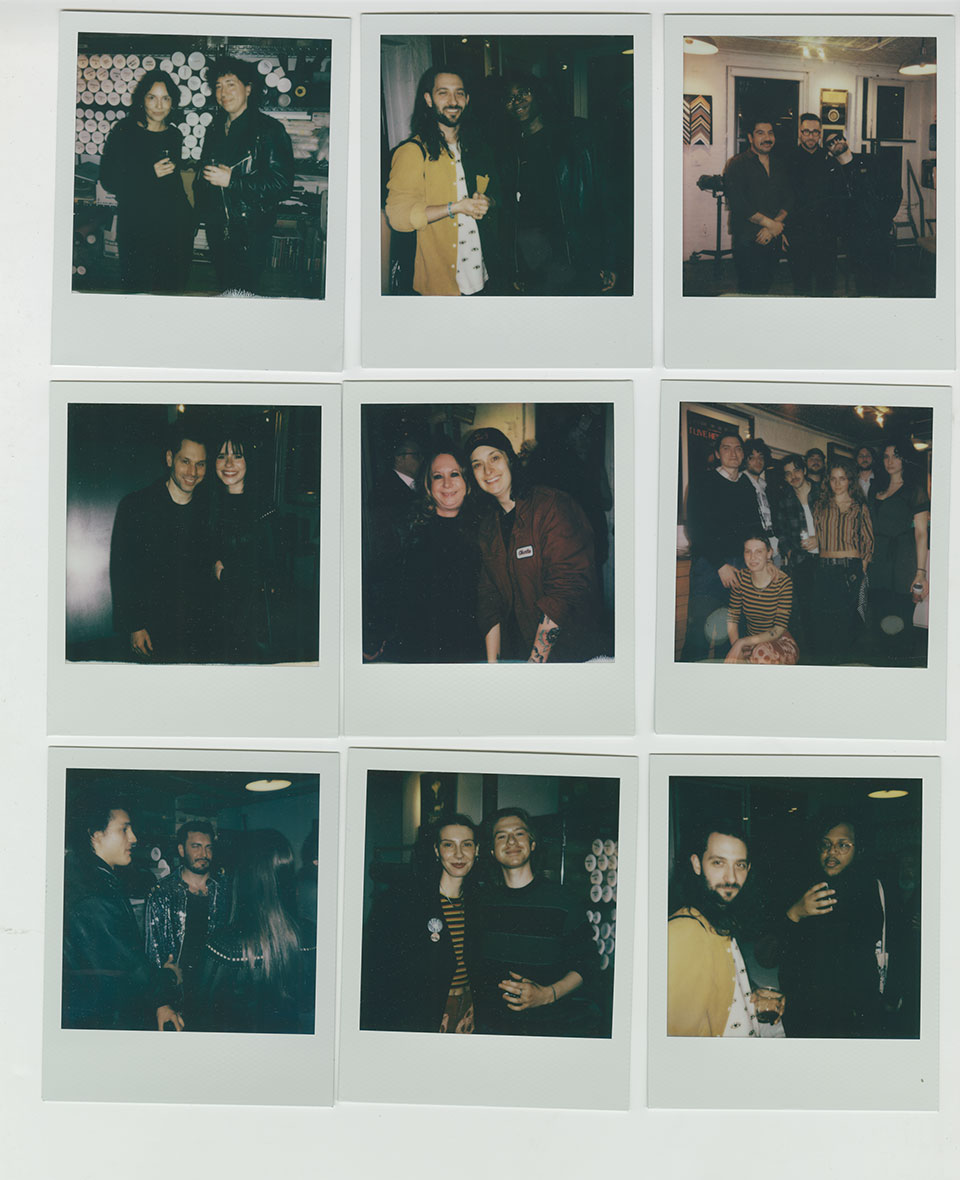 I Live Here Now polaroids