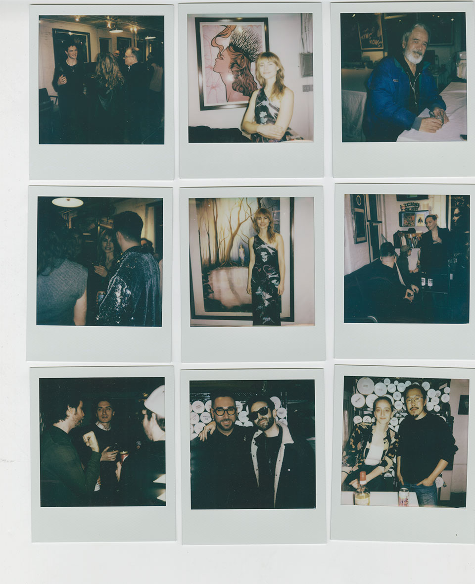 I Live Here Now polaroids