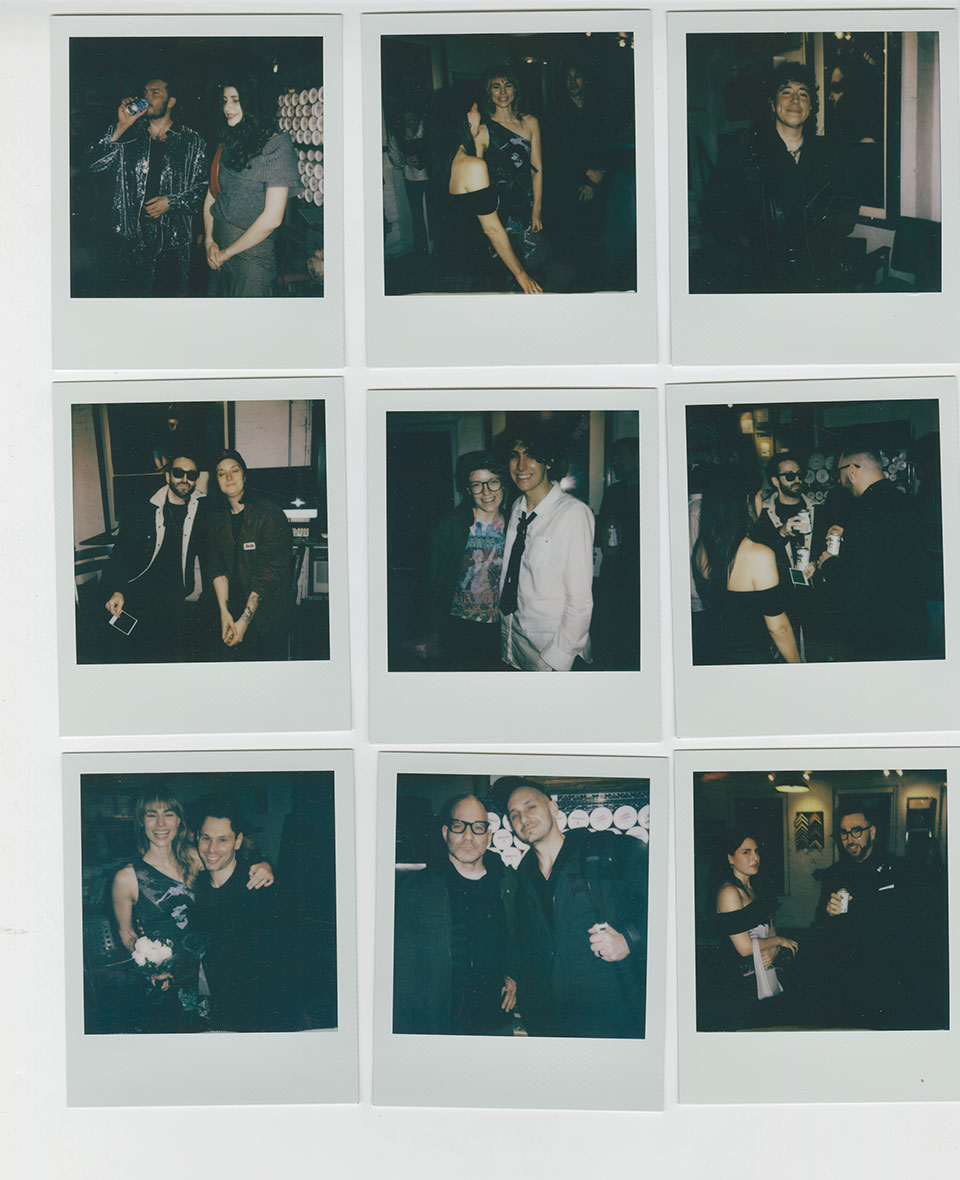 I Live Here Now polaroids