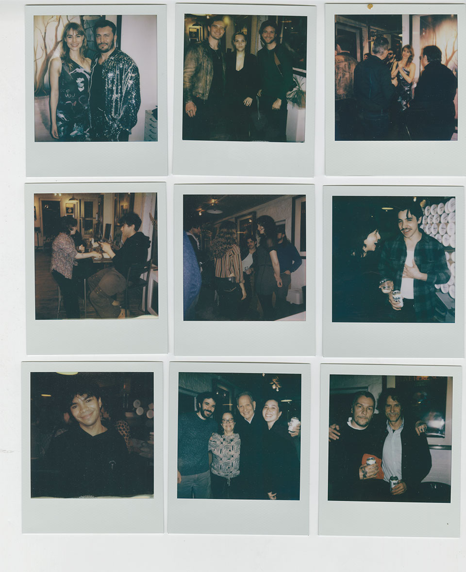 I Live Here Now polaroids