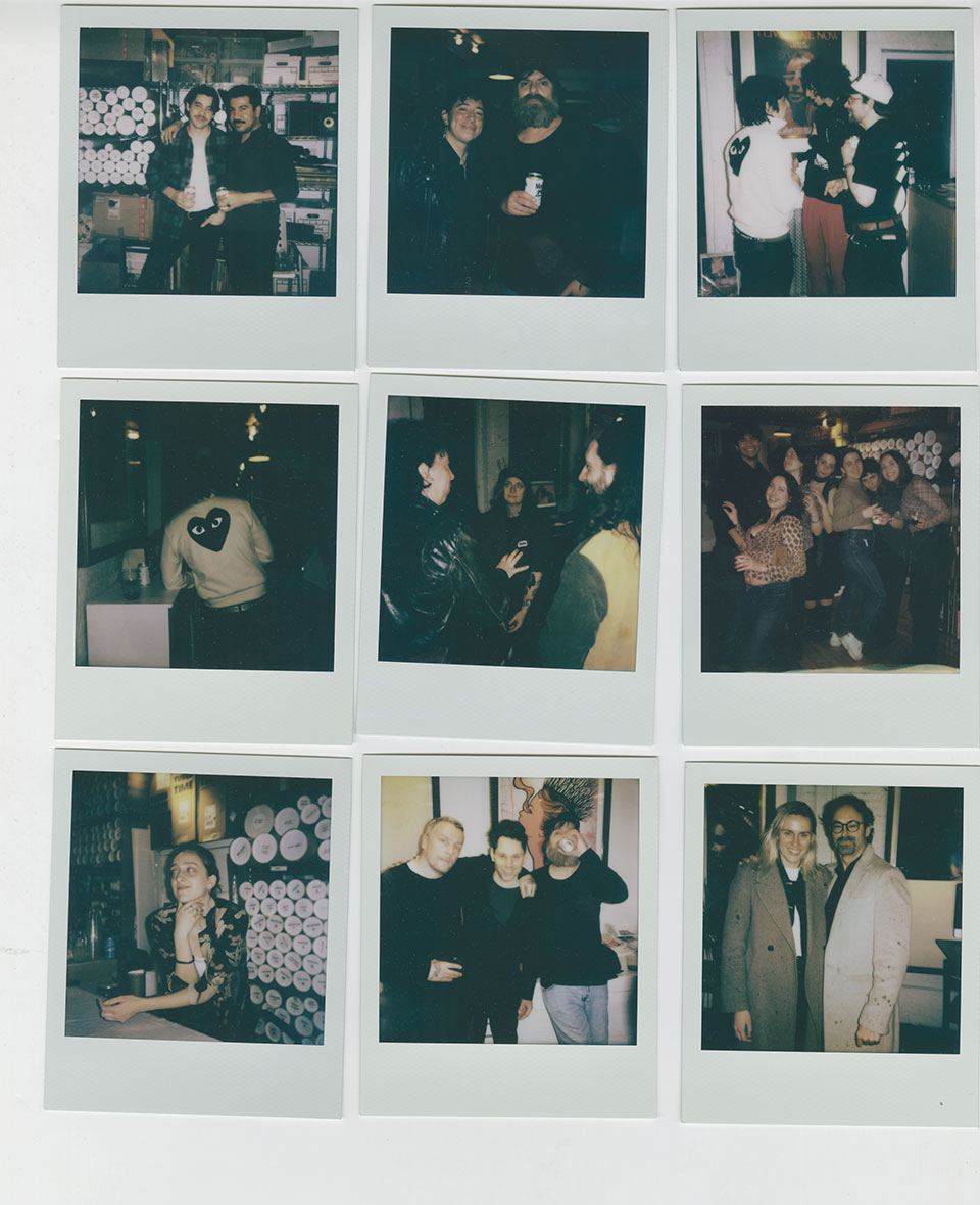 I Live Here Now polaroids