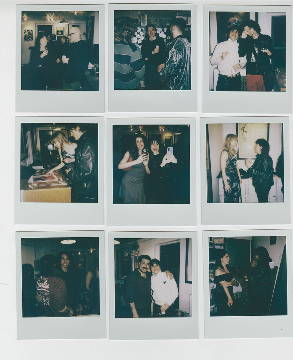 I Live Here Now polaroids