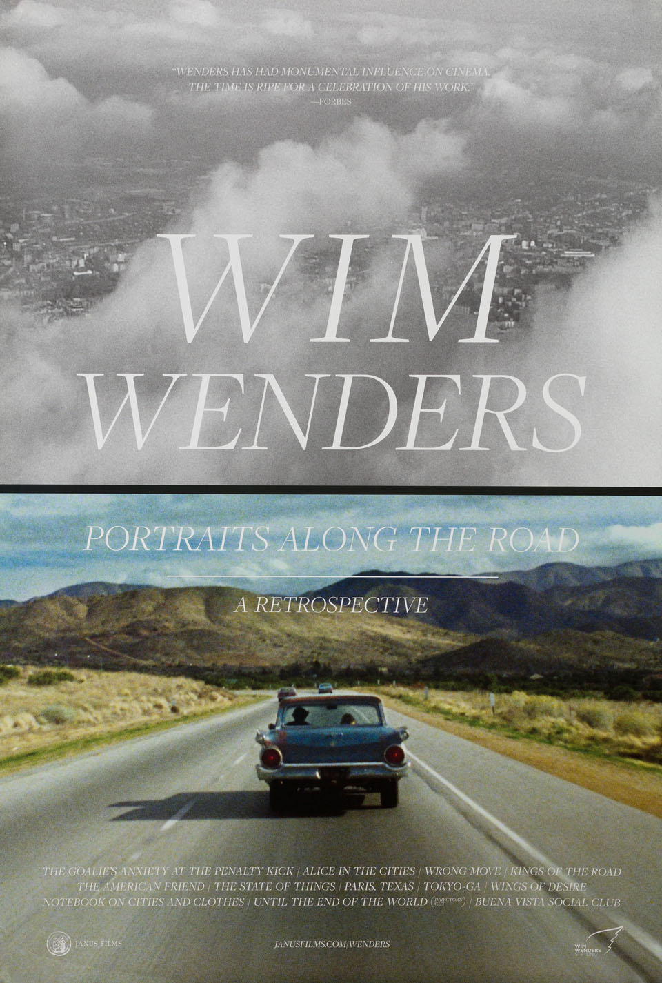 Wim Wenders: Portraits Along the Road