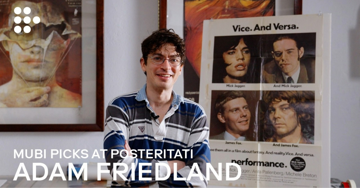 Mubi Picks At Posteritati: Adam Friedland