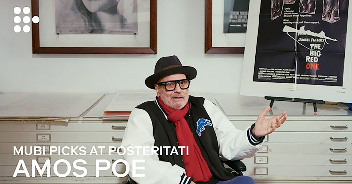 Watch: MUBI Picks at Posteritati with Amos Poe