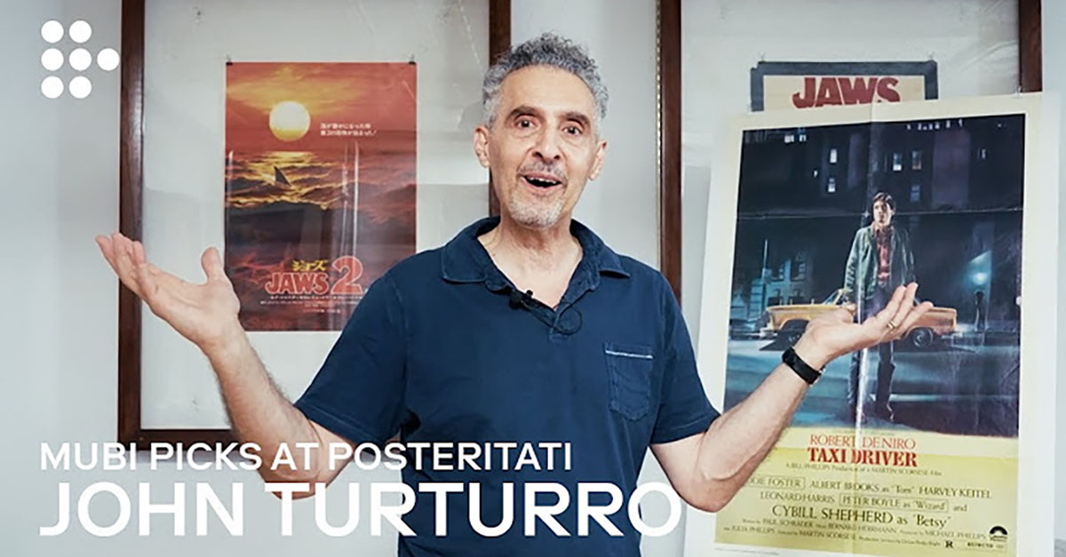 Watch: MUBI Picks at Posteritati with John Turturro