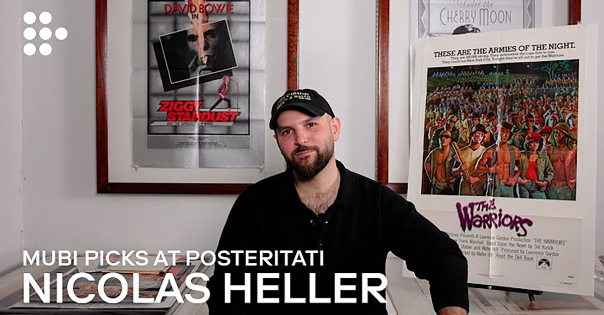 Watch: MUBI Picks at Posteritati with Nicolas Heller