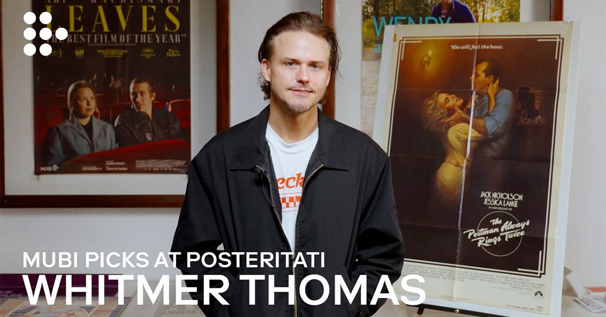 Mubi Picks At Posteritati: Whitmer Thomas
