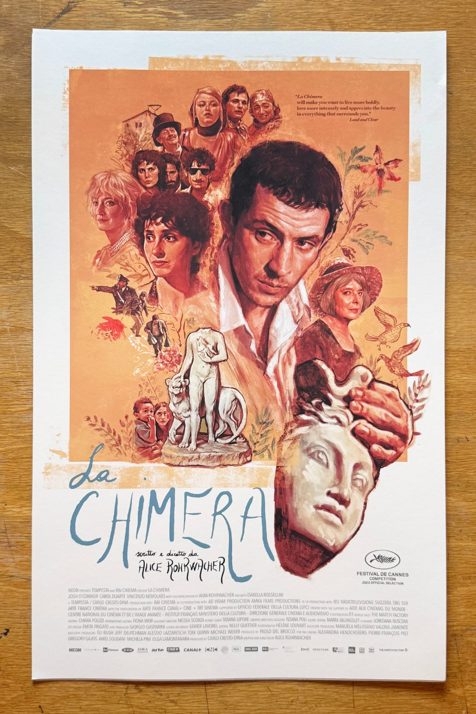 Tony Stella La Chimera poster