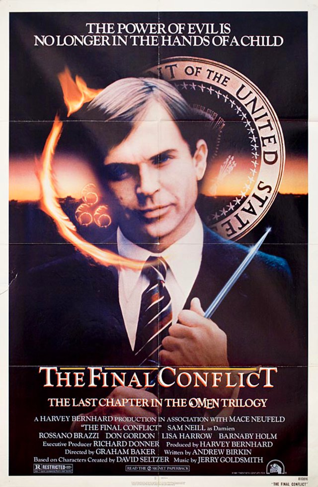 Omen III: The Final Conflict Original 1981 U.S. One Sheet Movie Poster