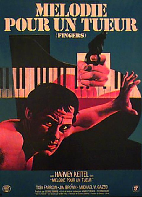 Fingers Original 1978 French Moyenne Movie Poster