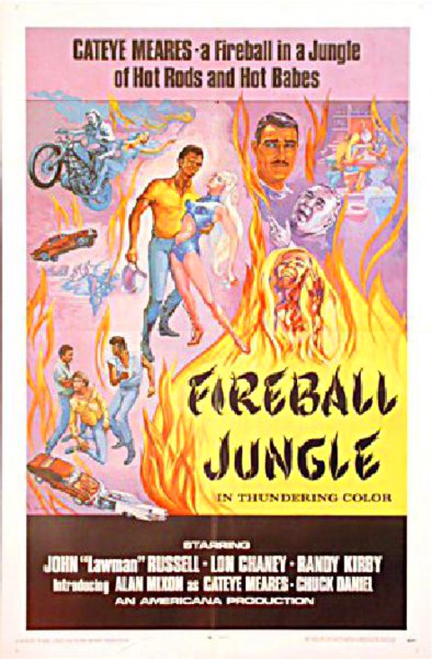 Fireball Jungle 1968 U.S. One Sheet Poster
