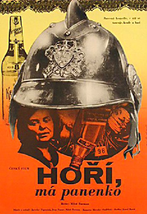 The Firemen's Ball Original 1967 Czech A2 Movie Poster