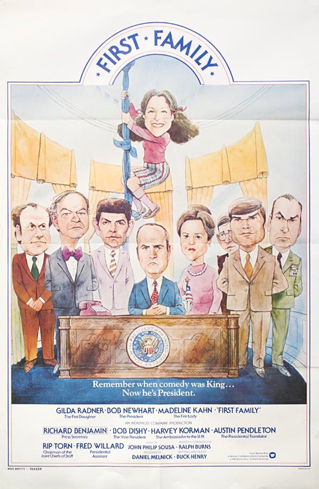 First Family Original 1980 U.S. One Sheet Movie Poster