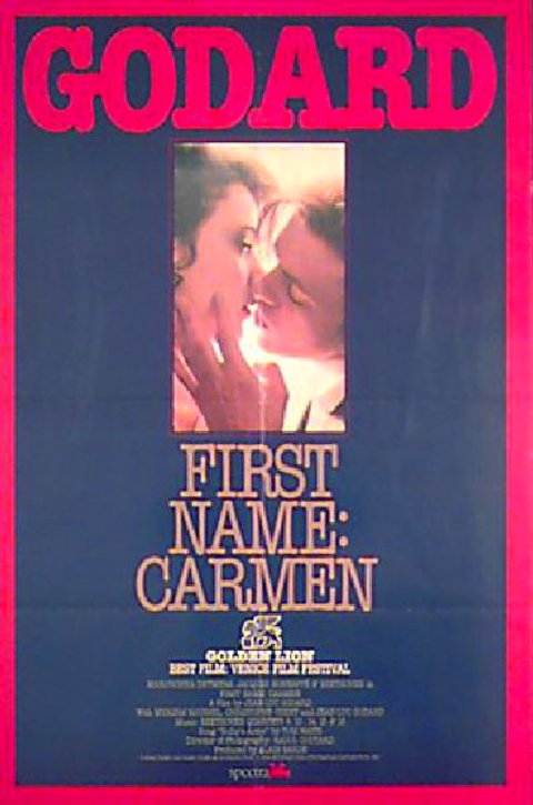 First Name: Carmen Original 1984 U.S. One Sheet Movie Poster