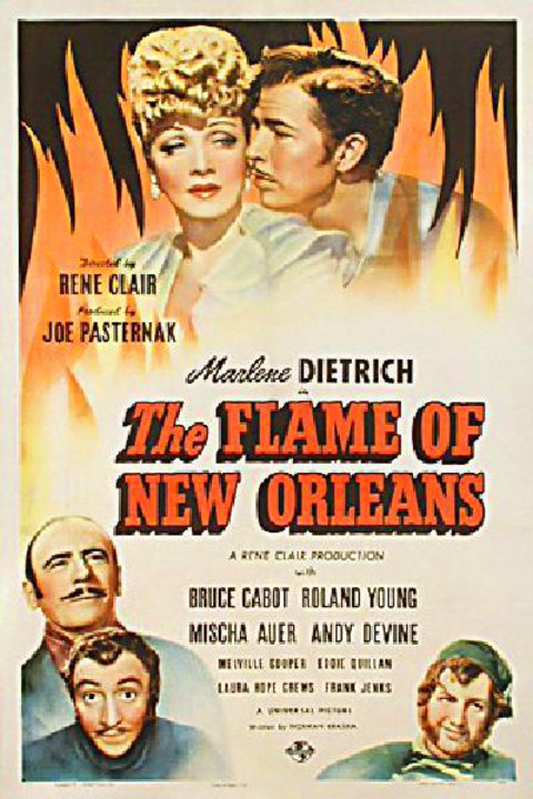 The Flame of New Orleans Original 1941 U.S. One Sheet Movie Poster