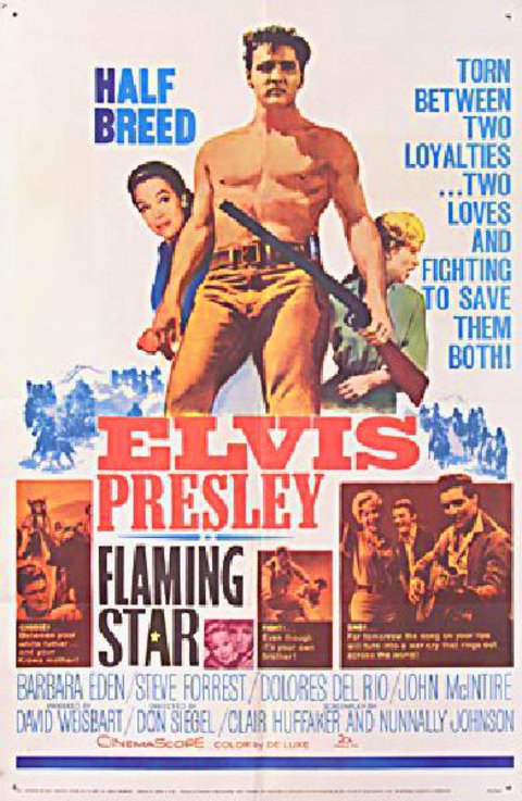 Flaming Star Original 1960 U.S. One Sheet Movie Poster