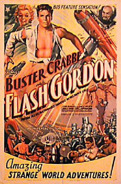 Flash Gordon Original 1936 U.S. One Sheet Movie Poster