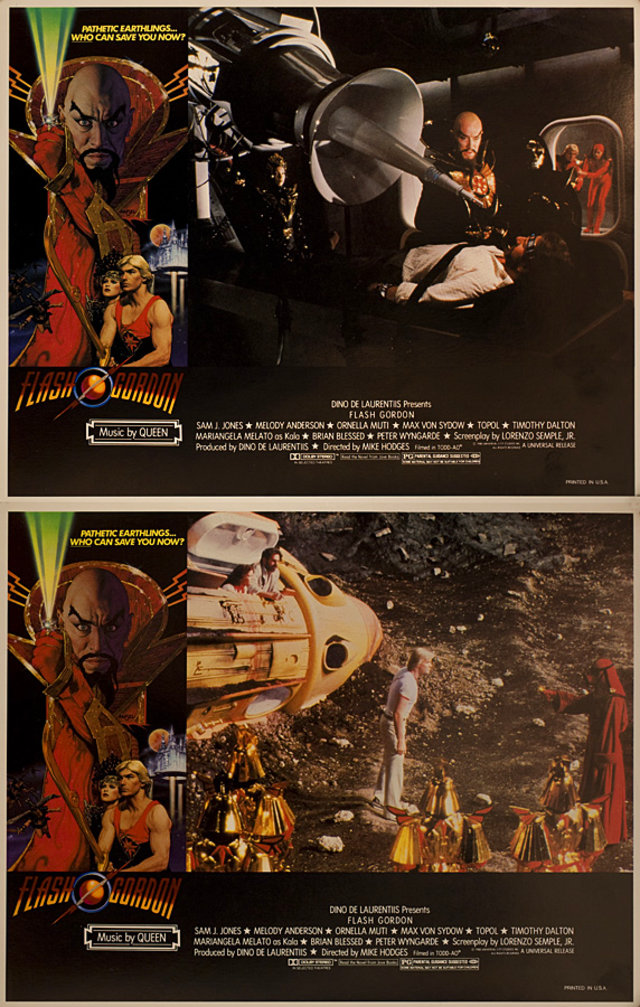 Flash Gordon Original 1980 U.S. Lobby Card Set