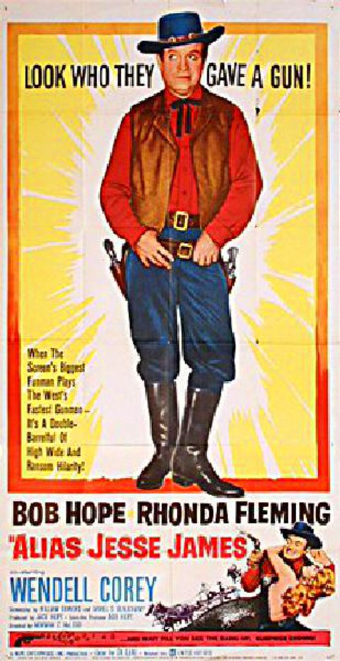 Alias Jesse James 1959 U.S. Three Sheet Poster