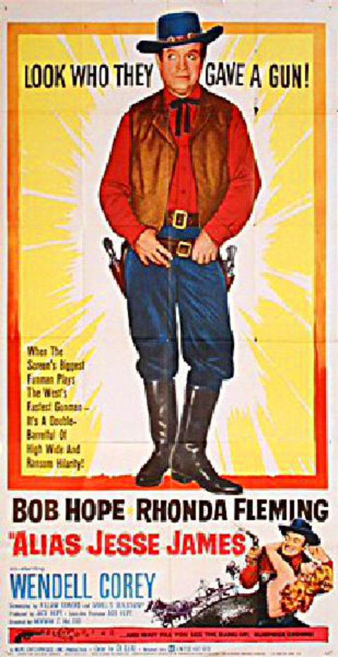 Alias Jesse James Original 1959 U.S. Three Sheet Movie Poster