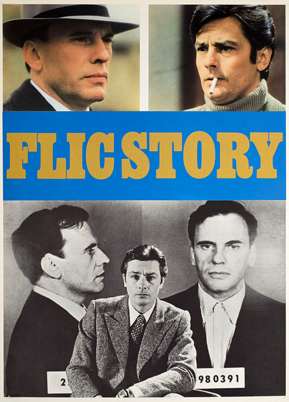 Flic Story Original 1977 French Movie Program