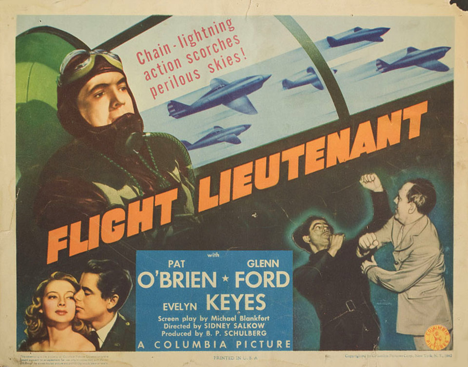 Flight Lieutenant Original 1942 U.S. Title Card