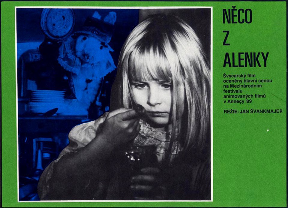Alice Original 1988 Czech A4 Mini Movie Poster