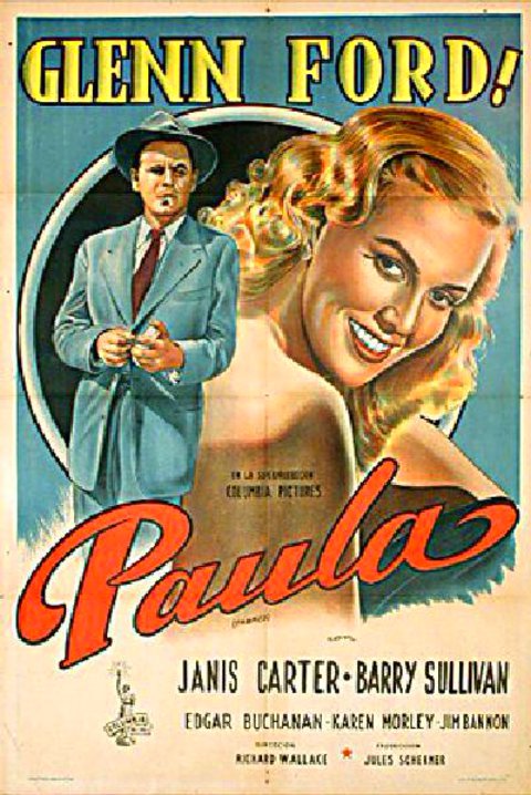 Framed Original 1947 Argentine Movie Poster