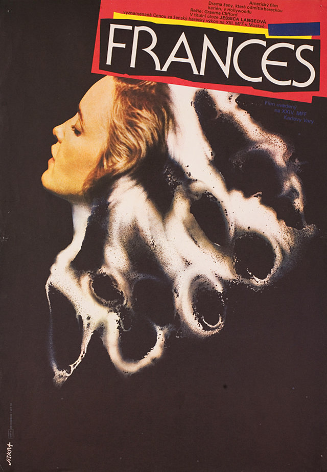 Frances Original 1982 Czech A3 Movie Poster