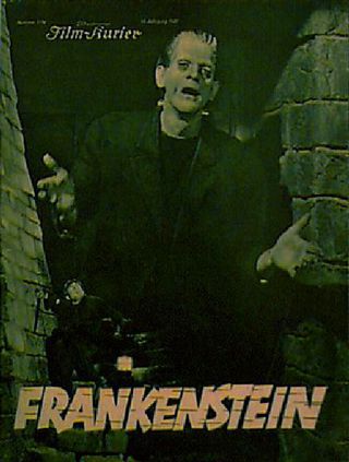 Original Frankenstein Movie Poster 1931