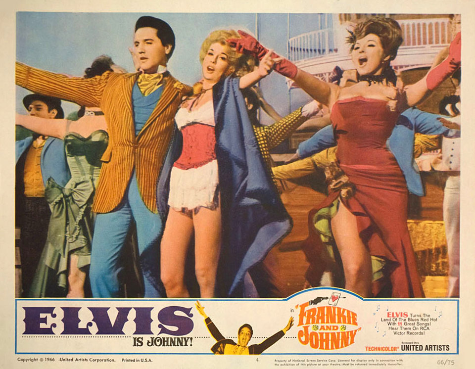 Frankie and Johnny Original 1966 U.S. Scene Card