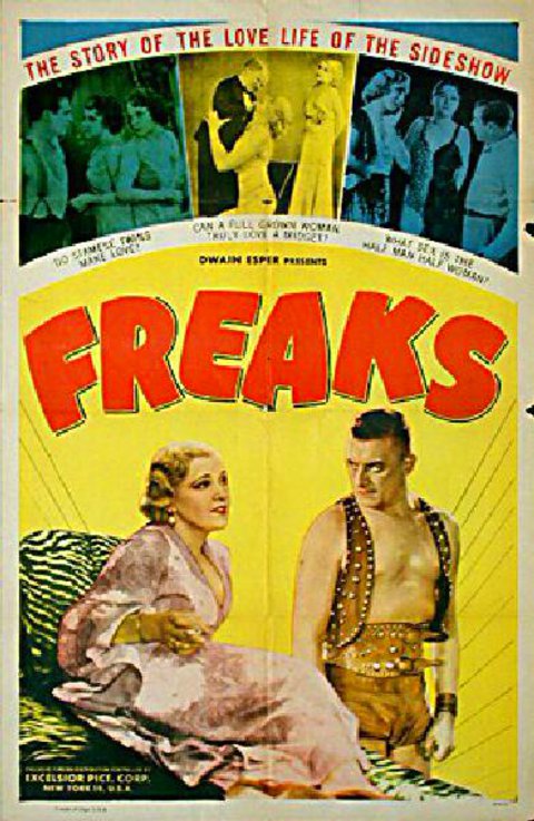 Freaks Original R1949 U.S. One Sheet Movie Poster