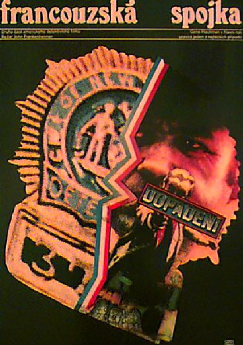 French Connection II Original 1977 Czech A1 Movie Poster