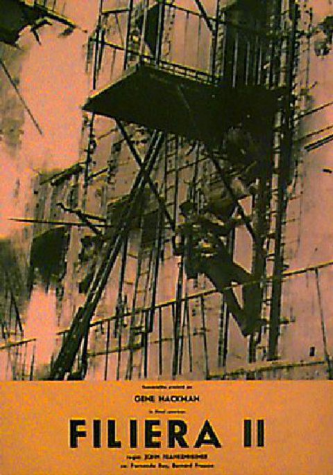 French Connection II Original 1975 Romanian B2 Movie Poster