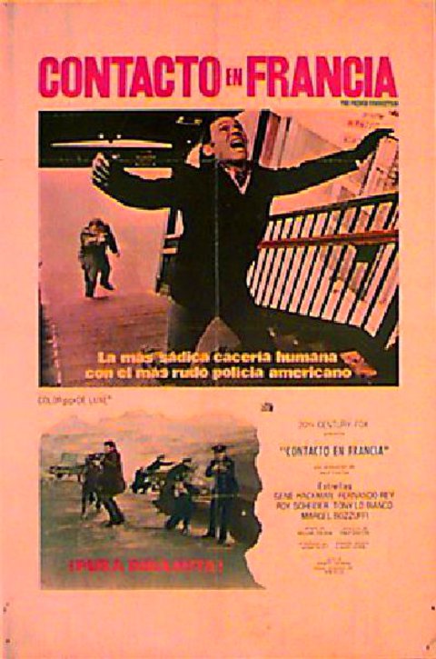 The French Connection Original 1971 U.S. One Sheet Movie Poster