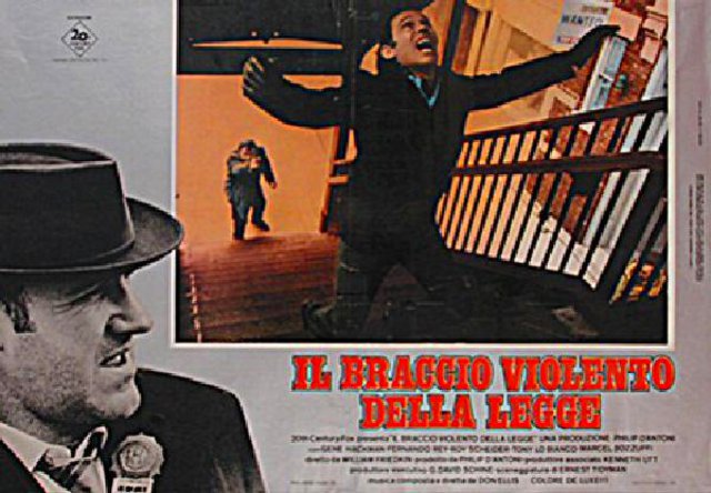 The French Connection 1972 Italian Fotobusta Poster