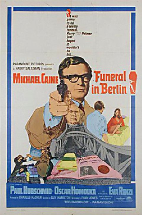 Funeral in Berlin Original 1969 U.S. One Sheet Movie Poster