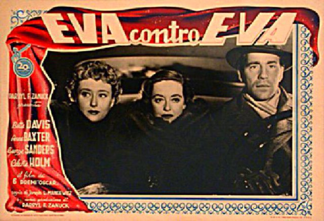 All About Eve Original 1950 Italian Fotobusta Movie Poster
