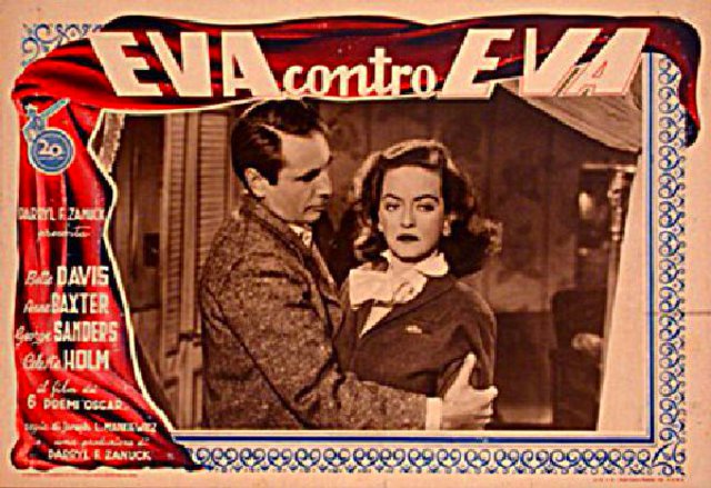 All About Eve 1950 Italian Fotobusta Poster