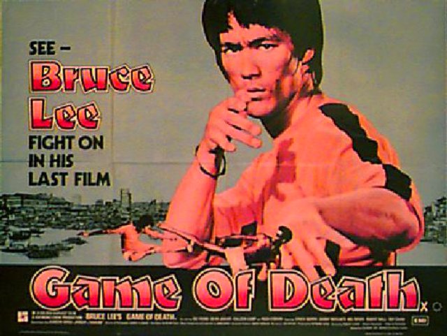 The Game of Death Original 1978 British Quad Movie Poster