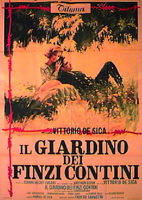 The Garden of the Finzi-Continis Original 1970 Italian Quattro Foglio Movie Poster