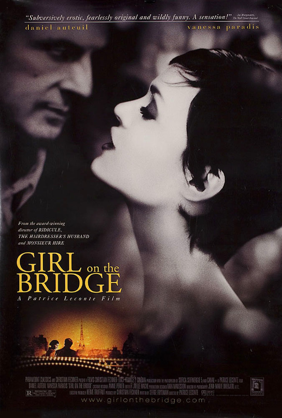 The Girl on the Bridge Original 2001 U.S. One Sheet Movie Poster