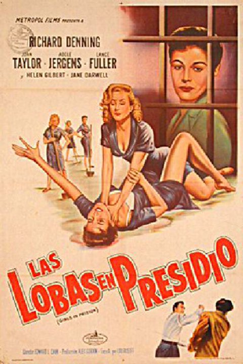 Girls in Prison Original 1956 Argentine Movie Poster