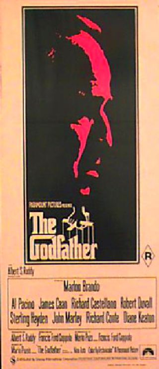the godfather theatrical release poster