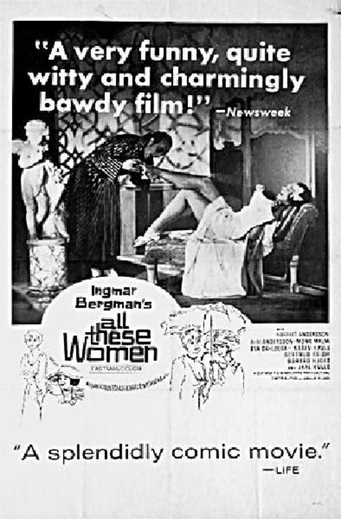 All These Women Original 1964 U.S. One Sheet Movie Poster