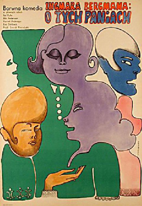 All These Women Original 1964 Polish A1 Movie Poster