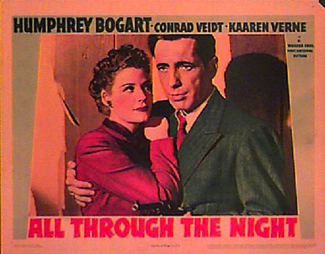 All Through the Night Original 1942 U.S. Scene Card